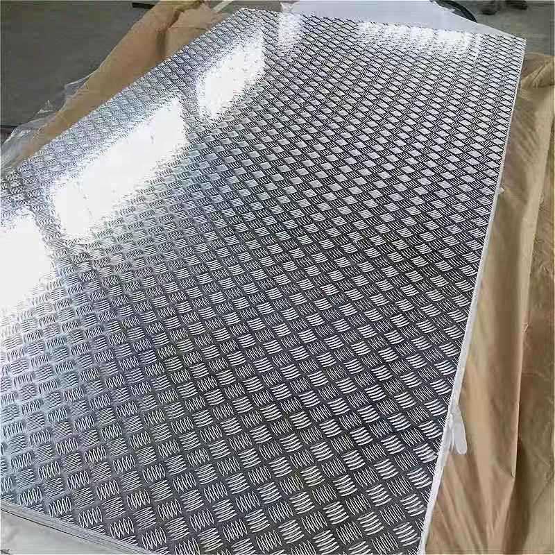 SS400/S235JR/S355JR Galvanized Checkered Plate